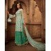 GREEN HEAVY DESIGNER INDIAN PAKISTANI BRIDAL LEHENGA